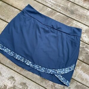 Adidas navy blue golf skirt size XL